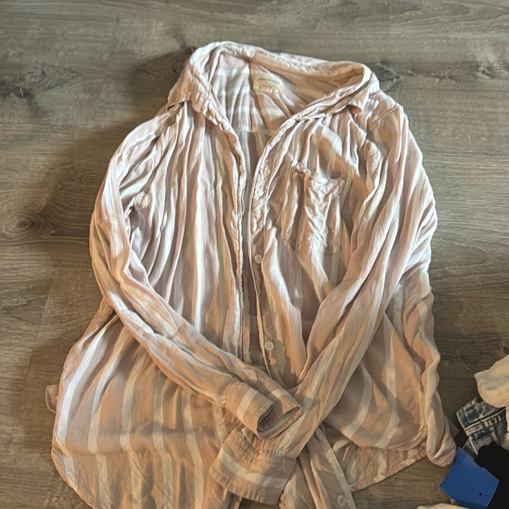 American Eagle button down.